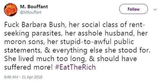   M. Bouffant  was a star blogger during the 2000s and he never holds back.  